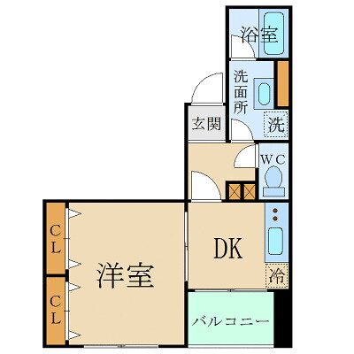 千葉県松戸市根本 松戸駅 1DK マンション 賃貸物件詳細