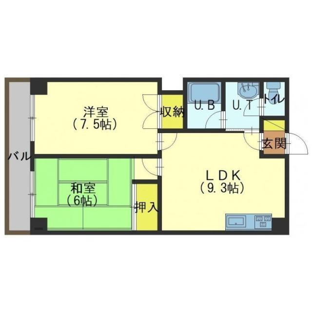 北海道北斗市久根別２ 東久根別駅 2DK アパート 賃貸物件詳細
