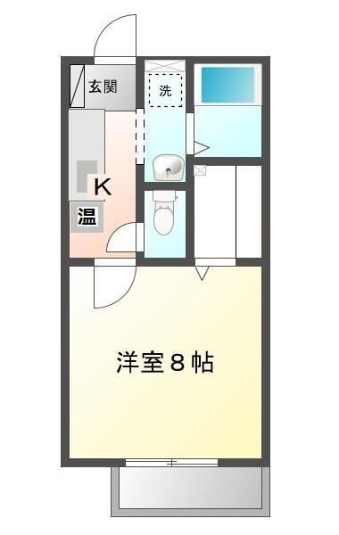 広島県福山市多治米町４ 福山駅 1K アパート 賃貸物件詳細