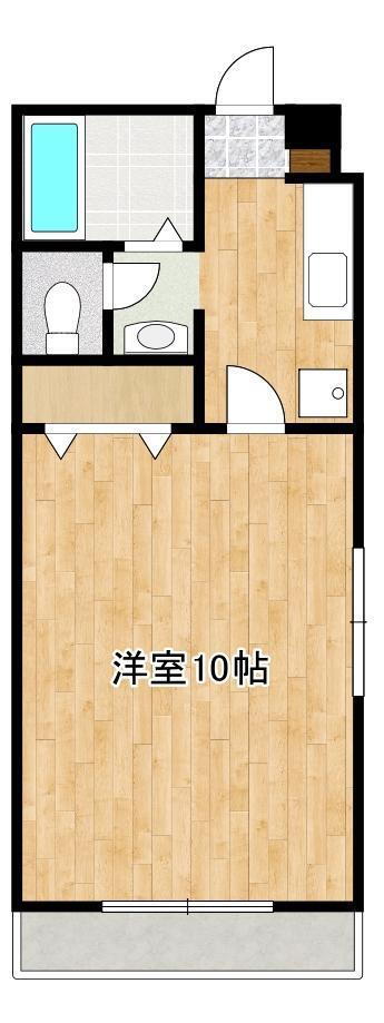 熊本県熊本市東区下南部３ 1K アパート 賃貸物件詳細