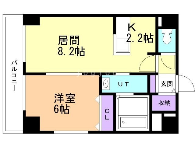 北海道札幌市豊平区月寒中央通６ 月寒中央駅 1LDK マンション 賃貸物件詳細