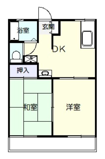 群馬県伊勢崎市田中島町 伊勢崎駅 2DK アパート 賃貸物件詳細