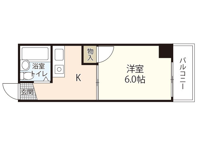 広島県広島市中区舟入中町 舟入町駅 1K マンション 賃貸物件詳細