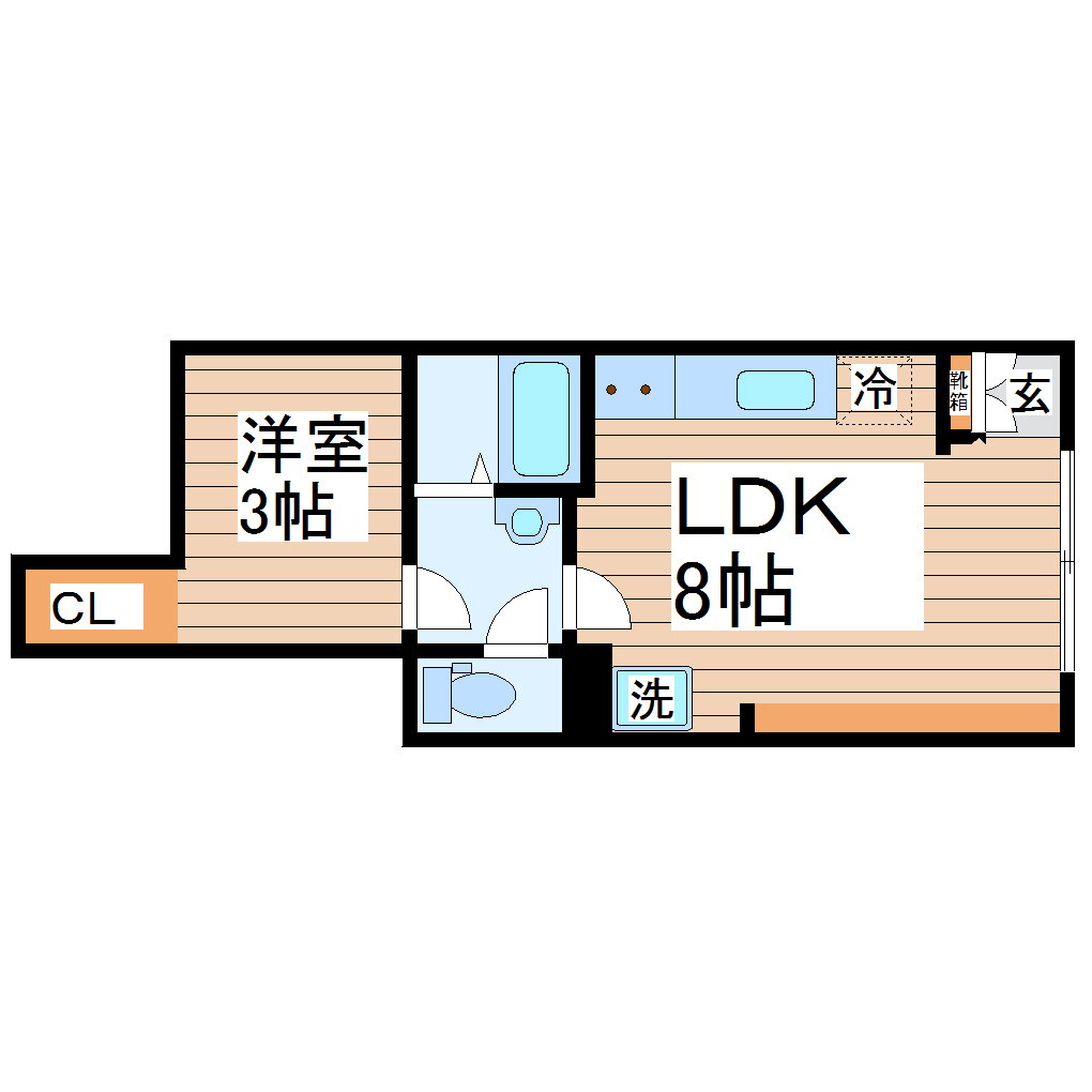 宮城県仙台市太白区長町南３ 長町南駅 1LDK アパート 賃貸物件詳細