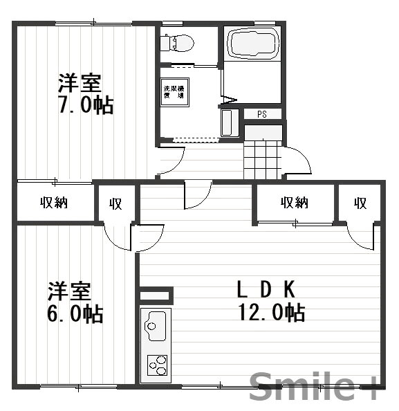 岡山県岡山市北区西古松１ 大元駅 2LDK アパート 賃貸物件詳細