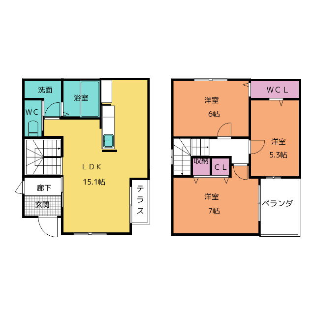 ＢＴ－ＨＡＵＳＥ　Ａ棟 3LDK 賃貸物件詳細