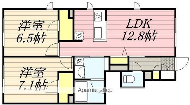 東京都武蔵野市境南町４ 武蔵境駅 2LDK アパート 賃貸物件詳細