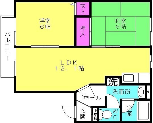 兵庫県加古川市平岡町一色西２ 別府駅 2LDK アパート 賃貸物件詳細