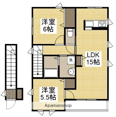 岡山県総社市岡谷 東総社駅 2LDK アパート 賃貸物件詳細