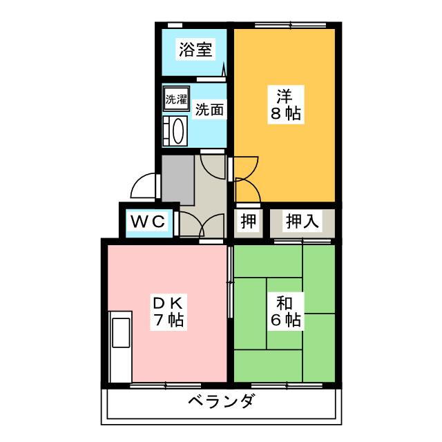 愛知県名古屋市北区辻町５ 上飯田駅 2DK マンション 賃貸物件詳細