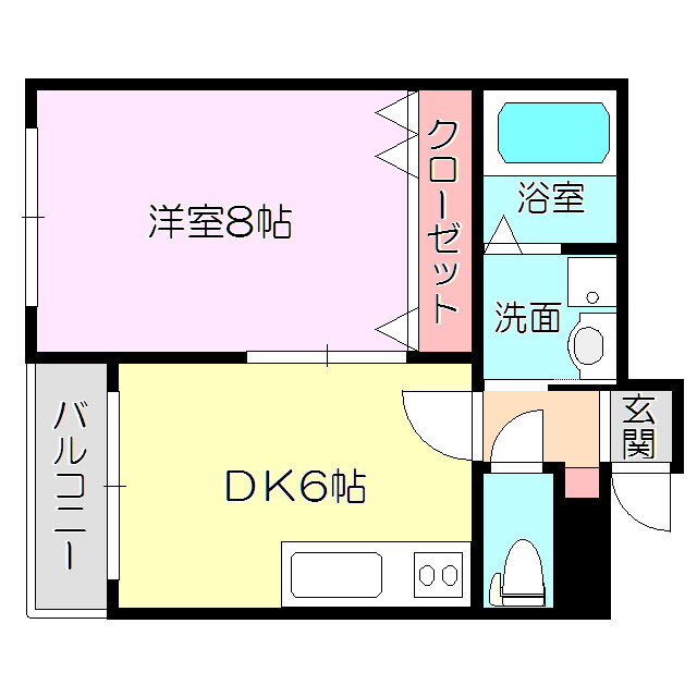 大阪府大阪市東淀川区菅原５ ＪＲ淡路駅 1DK マンション 賃貸物件詳細