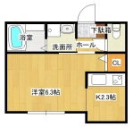 兵庫県姫路市飾磨区亀山 亀山駅 1K アパート 賃貸物件詳細