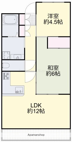 岡山県岡山市北区兵団 法界院駅 2LDK マンション 賃貸物件詳細