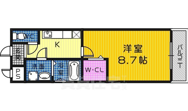 大阪府堺市北区中百舌鳥町４ なかもず駅 1K アパート 賃貸物件詳細
