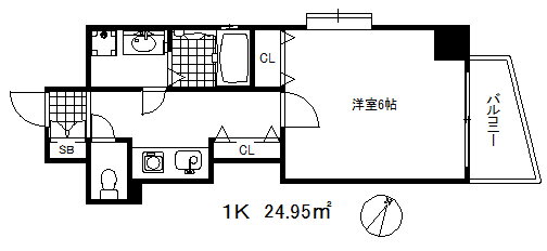 兵庫県神戸市兵庫区浜崎通 兵庫駅 1K マンション 賃貸物件詳細