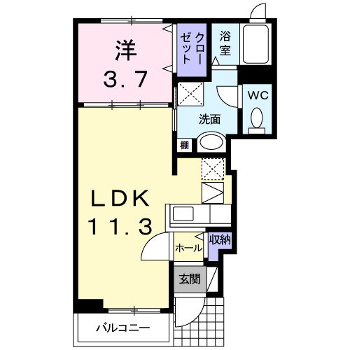 千葉県船橋市市場３ 船橋駅 1LDK アパート 賃貸物件詳細