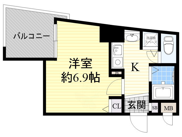 大阪府大阪市浪速区桜川１ ＪＲ難波駅 1K マンション 賃貸物件詳細