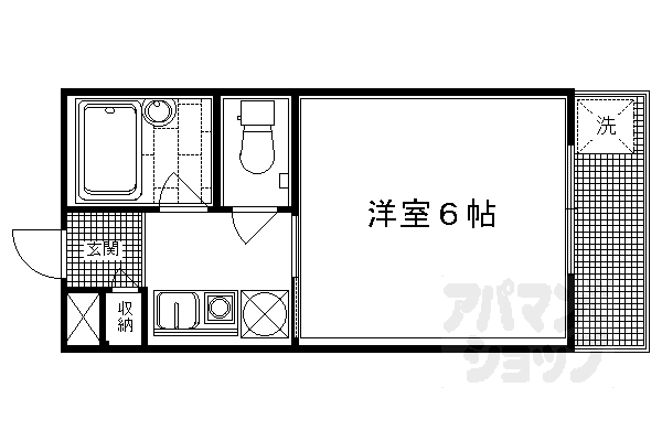 京都府京都市右京区鳴滝音戸山町 宇多野駅 1K マンション 賃貸物件詳細