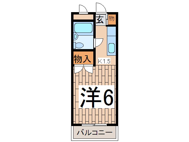 神奈川県横浜市保土ヶ谷区西久保町 保土ケ谷駅 1K マンション 賃貸物件詳細