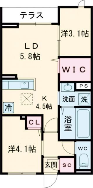 東京都葛飾区白鳥４ お花茶屋駅 2LDK アパート 賃貸物件詳細