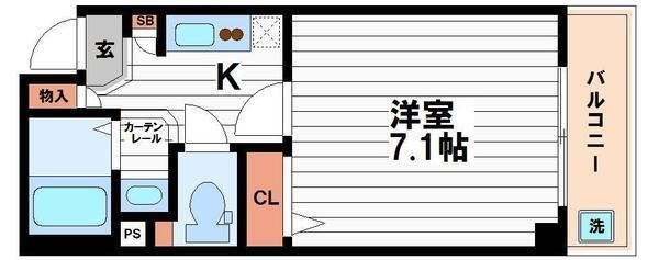 大阪府大阪市中央区材木町 堺筋本町駅 1K マンション 賃貸物件詳細