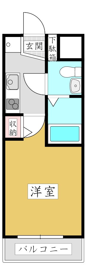 埼玉県川口市幸町３ 川口駅 1K マンション 賃貸物件詳細