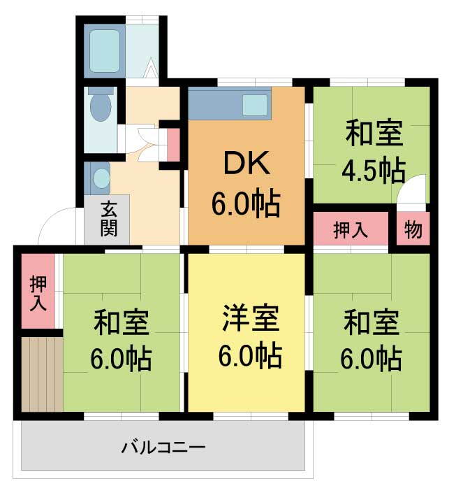 兵庫県川西市清和台東４ 川西能勢口駅 4DK マンション 賃貸物件詳細
