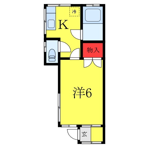 東京都板橋区富士見町 中板橋駅 1K アパート 賃貸物件詳細