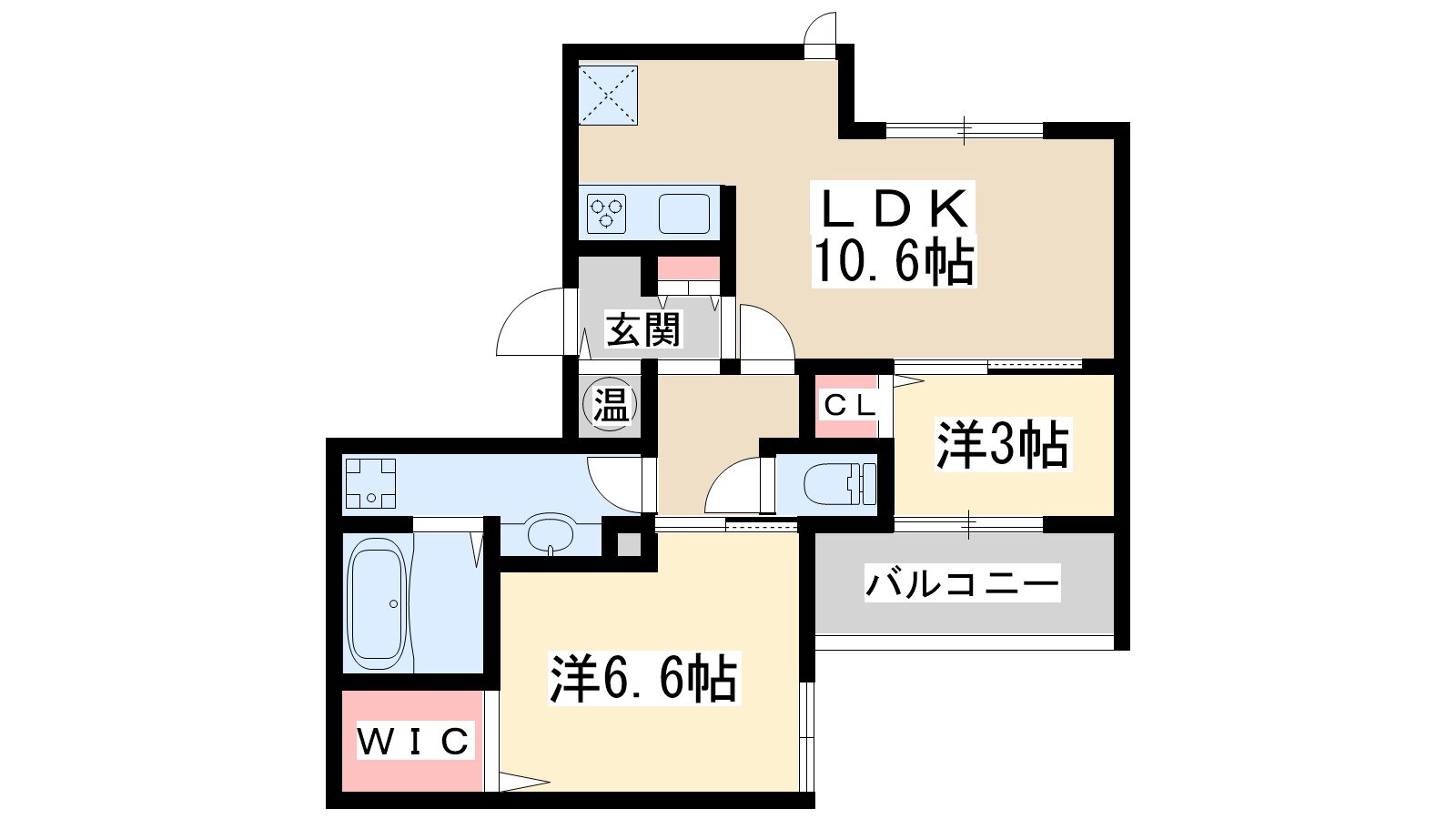 大阪府吹田市江の木町 江坂駅 2LDK アパート 賃貸物件詳細