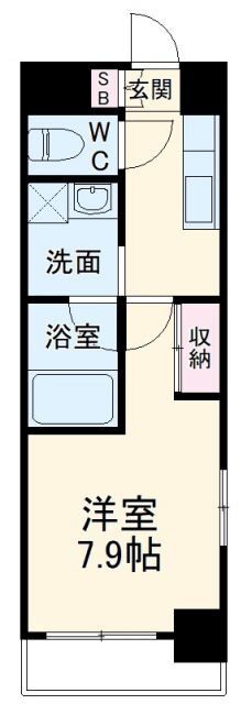 愛知県名古屋市熱田区六番２ 六番町駅 1K マンション 賃貸物件詳細