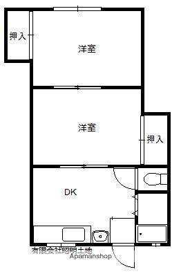 福岡県福岡市南区井尻１ 井尻駅 2DK アパート 賃貸物件詳細