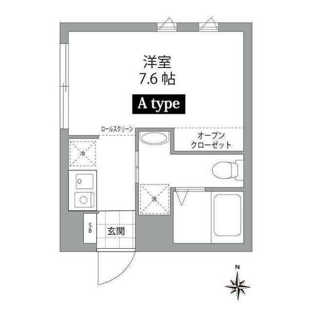 東京都新宿区西落合１ 落合南長崎駅 1K マンション 賃貸物件詳細