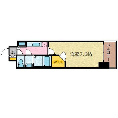 愛知県名古屋市中区新栄２ 栄駅 1K マンション 賃貸物件詳細