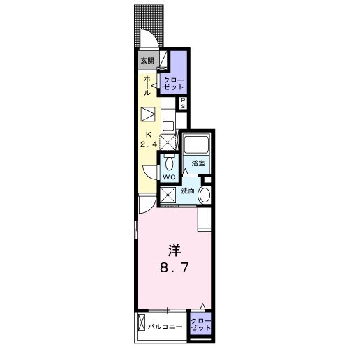 東京都昭島市松原町２ 昭島駅 1K アパート 賃貸物件詳細