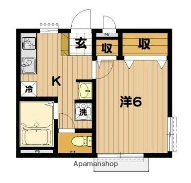 神奈川県横浜市神奈川区六角橋２ 白楽駅 1K アパート 賃貸物件詳細