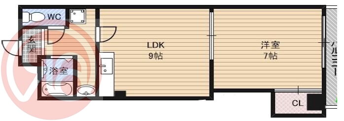 大阪府大阪市浪速区幸町２ 桜川駅 1LDK マンション 賃貸物件詳細