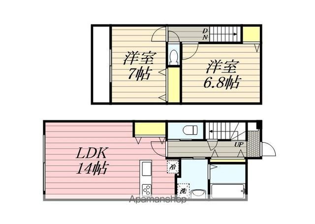 千葉県船橋市東船橋１ 東船橋駅 2LDK アパート 賃貸物件詳細