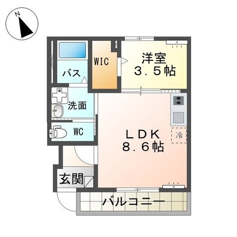 茨城県稲敷郡阿見町うずら野２ 荒川沖駅 1LDK アパート 賃貸物件詳細