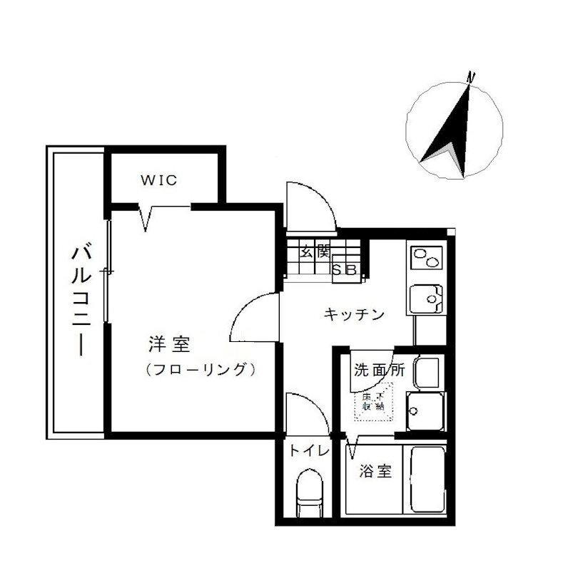 東京都目黒区柿の木坂１ 都立大学駅 1K アパート 賃貸物件詳細