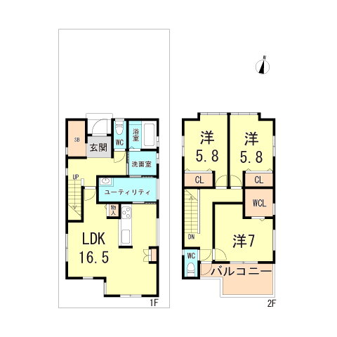 瑞原戸建賃貸　３号棟 3LDK 賃貸物件詳細