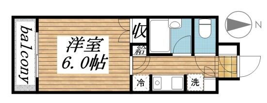 新潟県新潟市中央区鐙１ 新潟駅 1K マンション 賃貸物件詳細