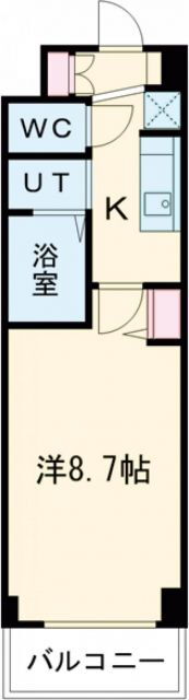 兵庫県神戸市兵庫区駅前通５ 大開駅 1K マンション 賃貸物件詳細