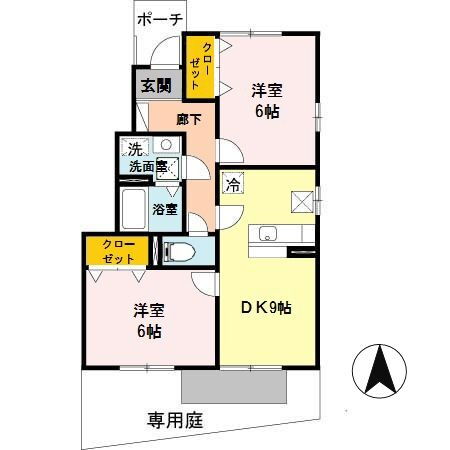和歌山県日高郡日高町大字高家 紀伊内原駅 2DK アパート 賃貸物件詳細