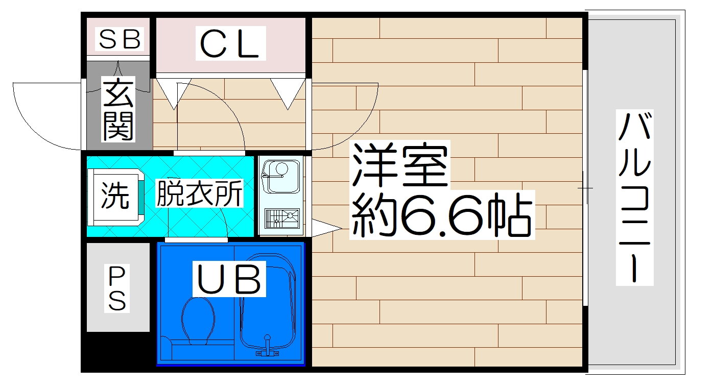 朝日プラザツインテージ神戸ＥＡＳＴ 3階 1K 賃貸物件詳細