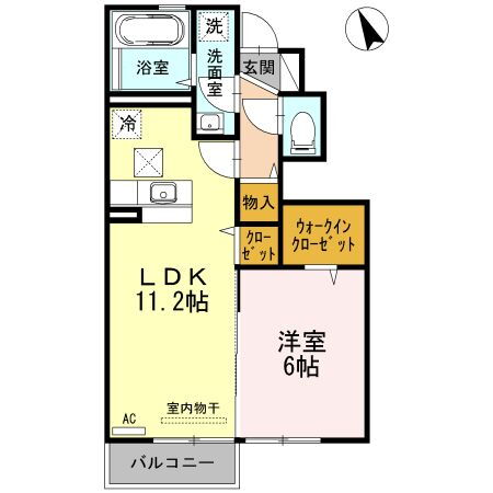 東京都武蔵村山市三ツ木２ 1LDK アパート 賃貸物件詳細