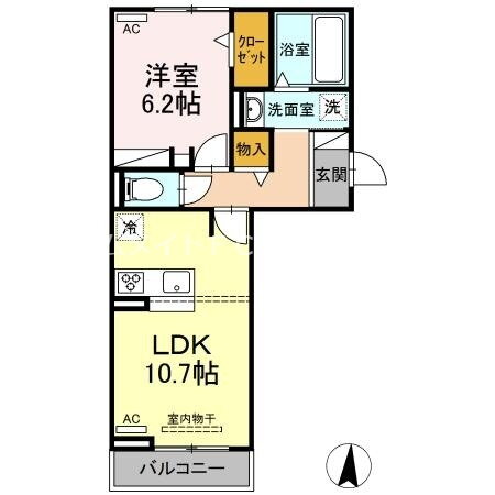 リシュドール鷹丘 3階 1LDK 賃貸物件詳細