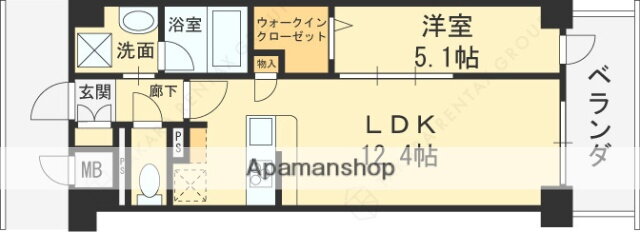 大阪府八尾市桜ヶ丘２ 近鉄八尾駅 1LDK マンション 賃貸物件詳細