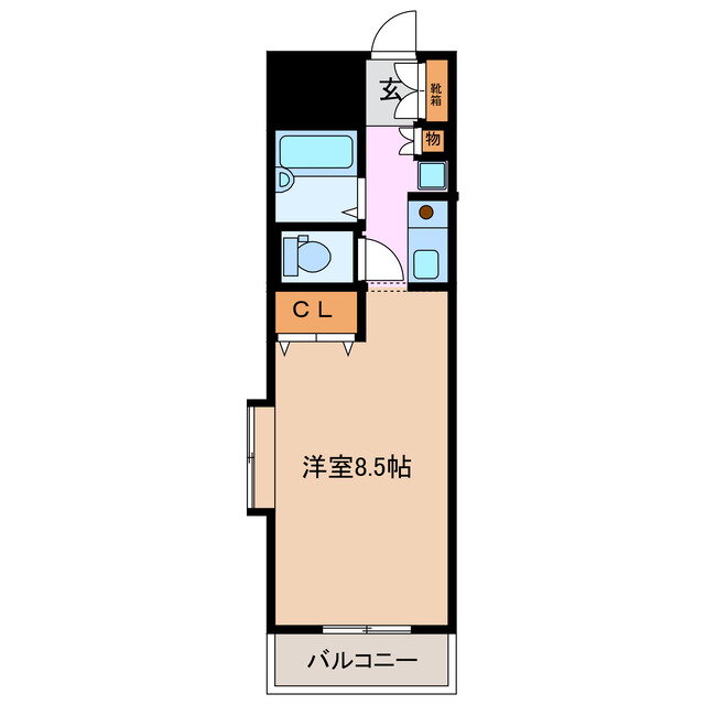 三重県津市東丸之内 津新町駅 1K マンション 賃貸物件詳細