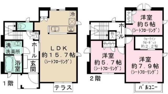 東京都板橋区赤塚５ 成増駅 3LDK 一戸建て 賃貸物件詳細