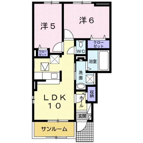 茨城県坂東市岩井 水海道駅 2LDK アパート 賃貸物件詳細